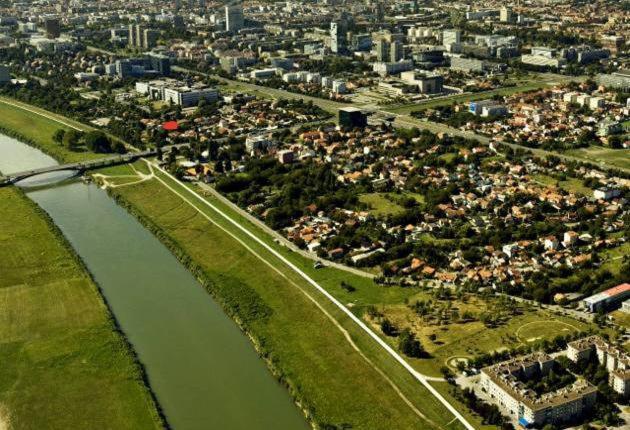 Apartment " Studio Green " Free Parking, Self Check-In Zagreb Luaran gambar